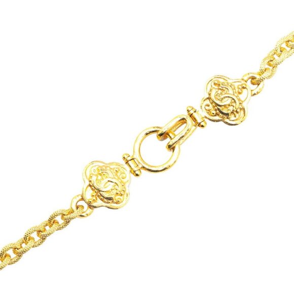 CHANEL Gold Coco Mark Necklace - Picture 3 of 5